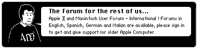 Apple and 68K Macintosh Forum at myoldmac.net